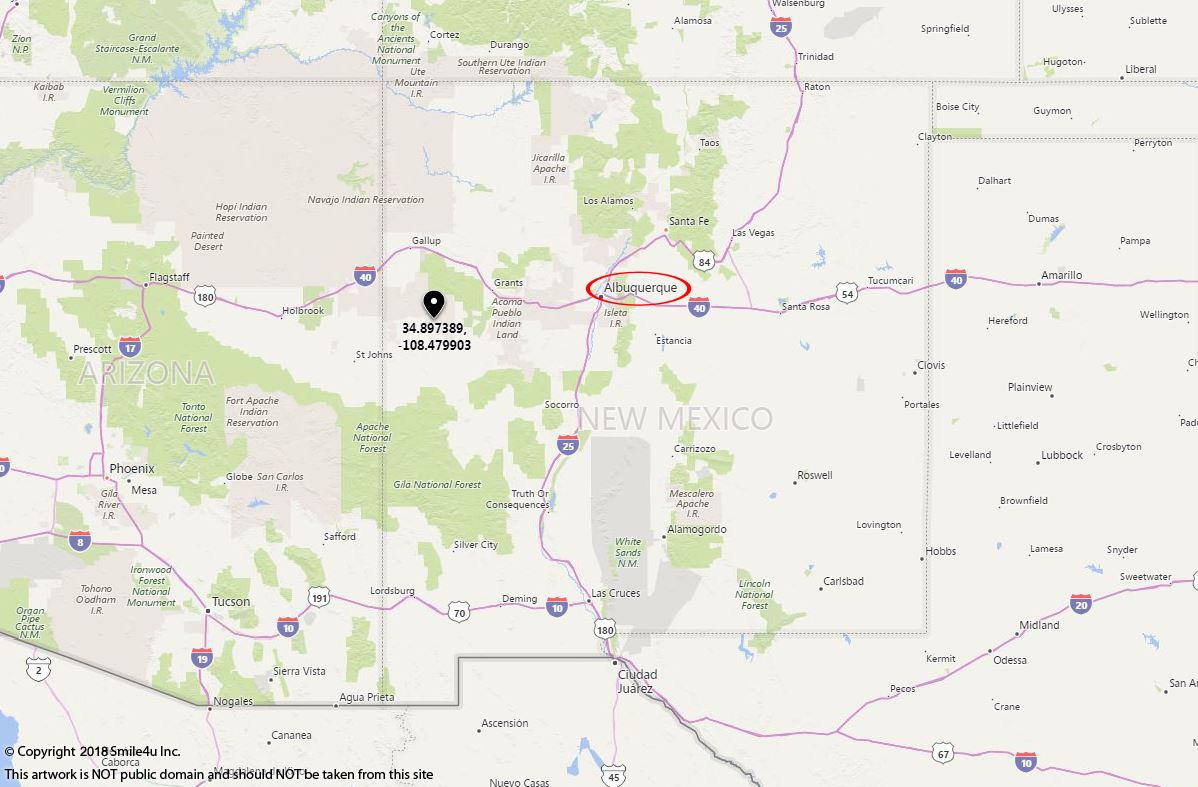 10 acres in Candy Kitchen New Mexico